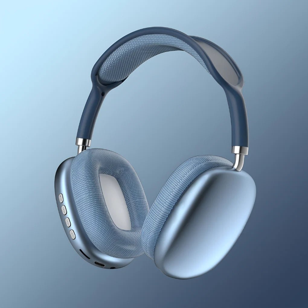 Wireless Bluetooth headphones featuring a comfortable fit with soft ear cushions, designed for all-day listening with an impressive 40-hour battery life. 0